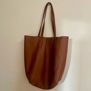 J.Crew Leather Tote Bag